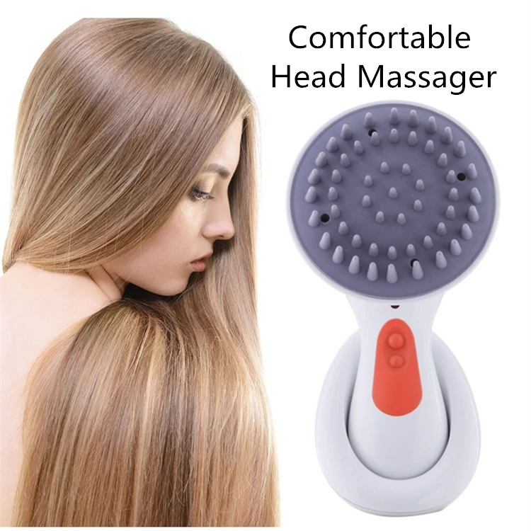 Multi Speed Electric Head Scalp Massager for Headache Stress Relaxation