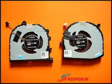 Original para dell para xps 15 9570 ventilador de refrigeração tk9j1 08yy9 l + r teste ok