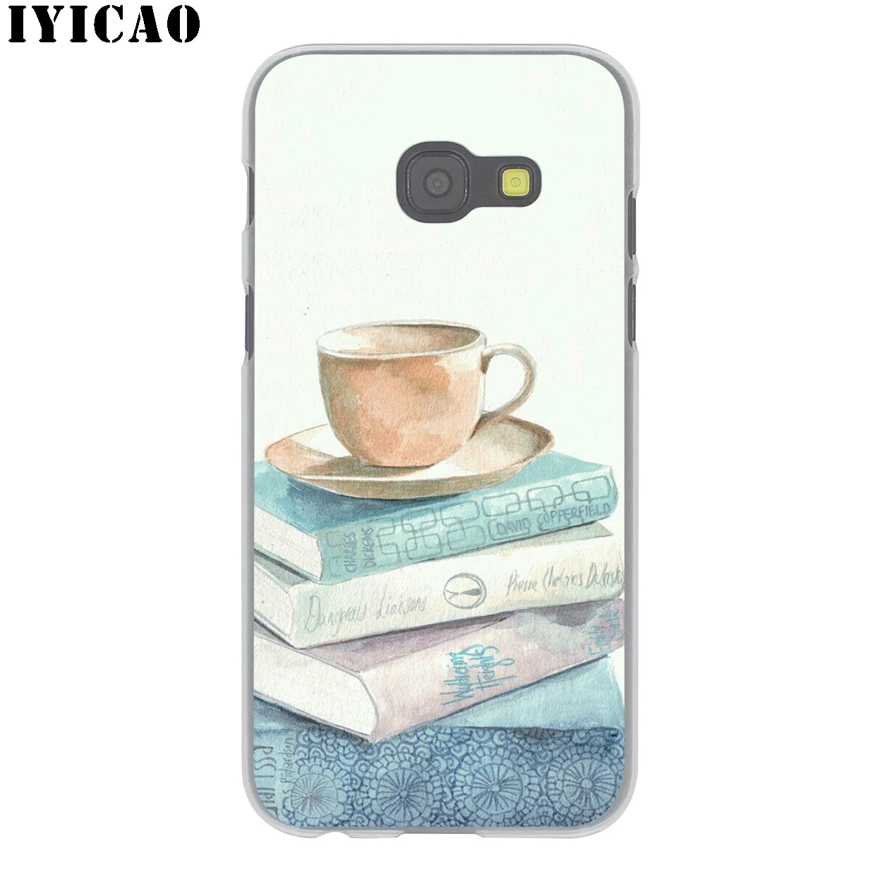 Первая кофейная книга IYICAO для Samsung Galaxy A3 A5 A6 A7 A8 Plus A9 A10 A30 A40 A50 A70 M10 M20 M30 A10S A20S A30S A40S