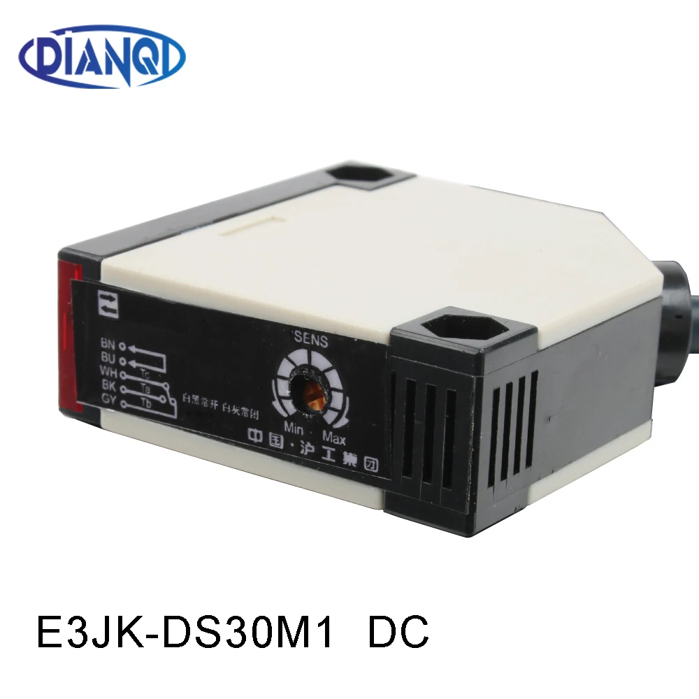 Фотоэлектрический переключатель E3JK DS30M1 12 24v DC инфракрасный датчик диффузное
