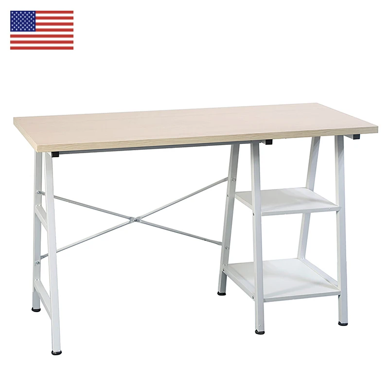 

Desktop computer desk Concise Wooden Computer Desk with Shelf Home Office Furniture Bedroom desk