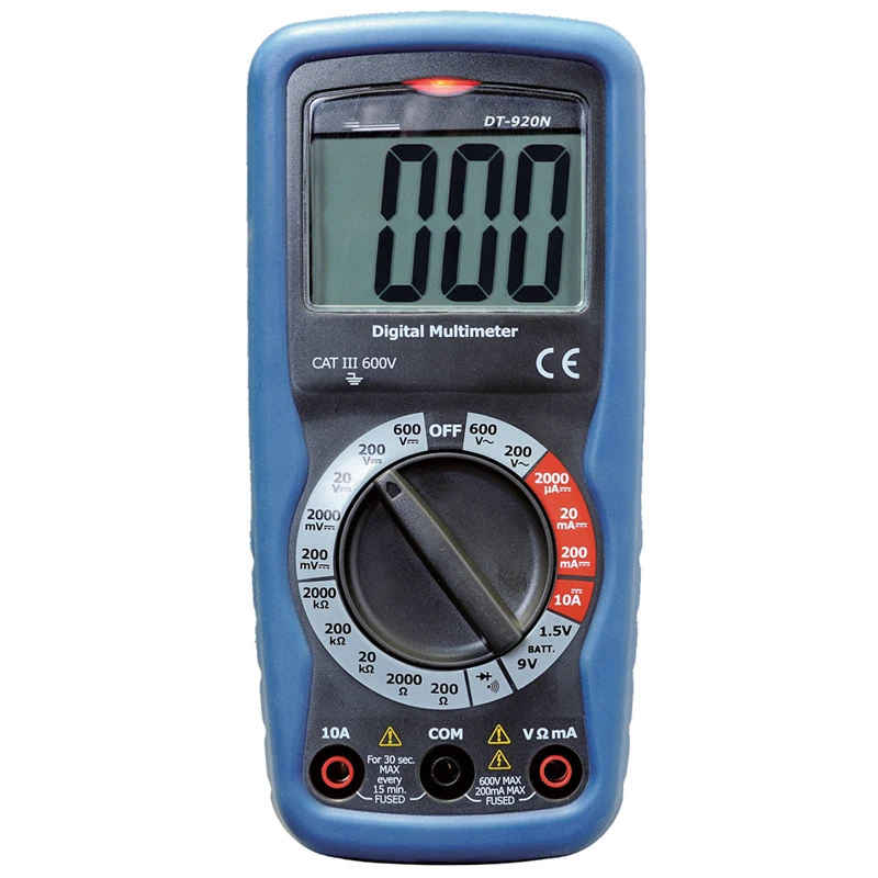 digital multimeter Auto range Current voltage resistance testin