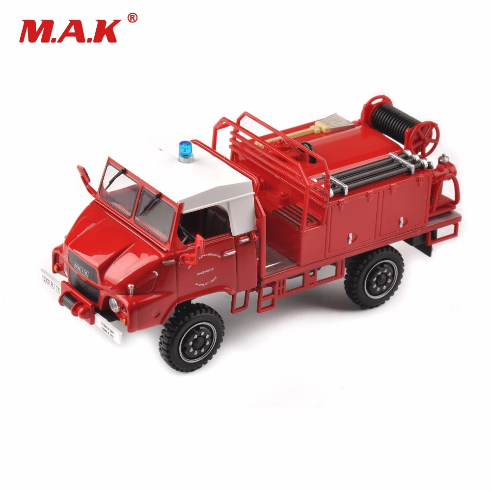 Игрушки для мальчиков масштаб 1/43 Красная пожарная машина модель мини автомобиля