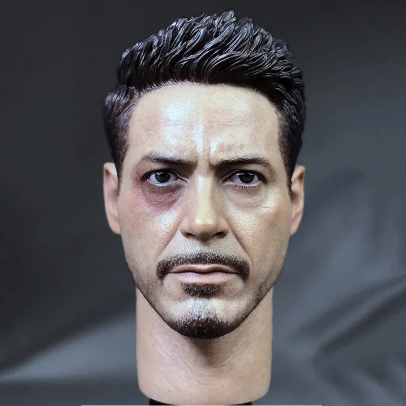 1/6 Tony Head с шеей для 12 дюймовых фигурок версия битвы поврежденная и обычная