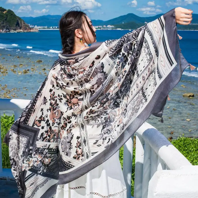 Thicken 90x180cm Bikini Bathing Swimwear Cover Up Sarong Wrap Scarf Twill cotton Pareo Beach Cover-Ups Women Large Beach Dress Thicken 90x180cm Bikini Bathing Swimwear Cover Up Sarong Wrap Scarf Twill cotton Pareo Beach Cover-Ups Women Large Beach Dress