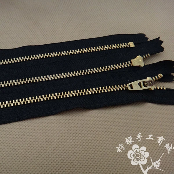 Ykk3# металлические золотые медные Y рот закрыт молния 15 см абрикос белый черный три Цвет по выбору Штаны карман в юбке специальная