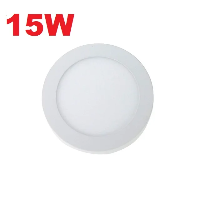 

4pcs/lot 15 Watt Surface Dimmable Ceiling Light LED Panel Down Light AC85-265V Warm White/White/Cold White CE & RoHs
