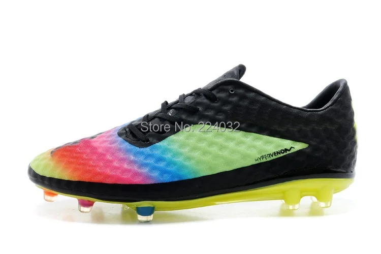 rainbow hypervenom cleats