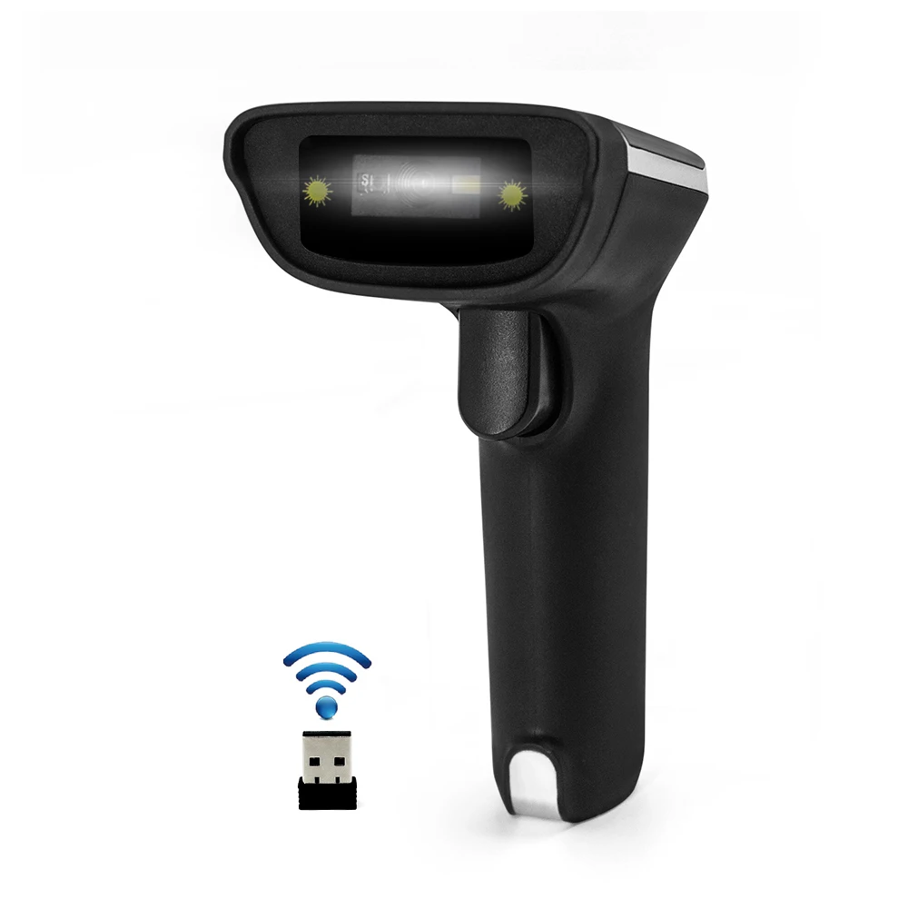 Handheld 2.4G Wireless USB 1D 2D Image Barcode Scanner QR Data Matrix PDF417 Code Reader Mobile phone pc Payment Handheld 2.4G Wireless USB 1D 2D Image Barcode Scanner QR Data Matrix PDF417 Code Reader Mobile phone pc Payment