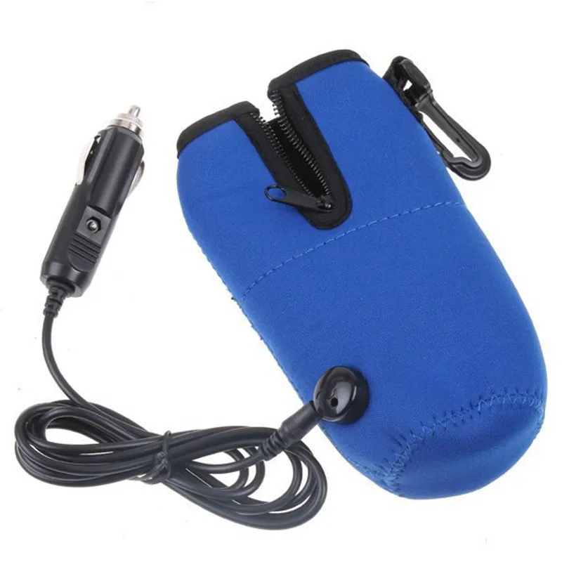 Aquecedor de Leite Aquecedor de Garrafa de Leite Térmico do Bebê Azul Água Carro Usb Mais Quente Bolsas Isolamento Alimentação Garrafa Aquecedor Viagem & Dc12v 2 mais quente sacos isolamento térmico do bebê