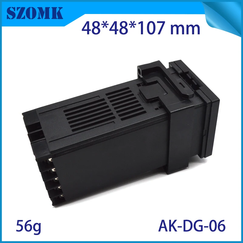 szomk plastic din rail enclosure cabinet PLC plastic box for electronics project instrument case junction box  (2)