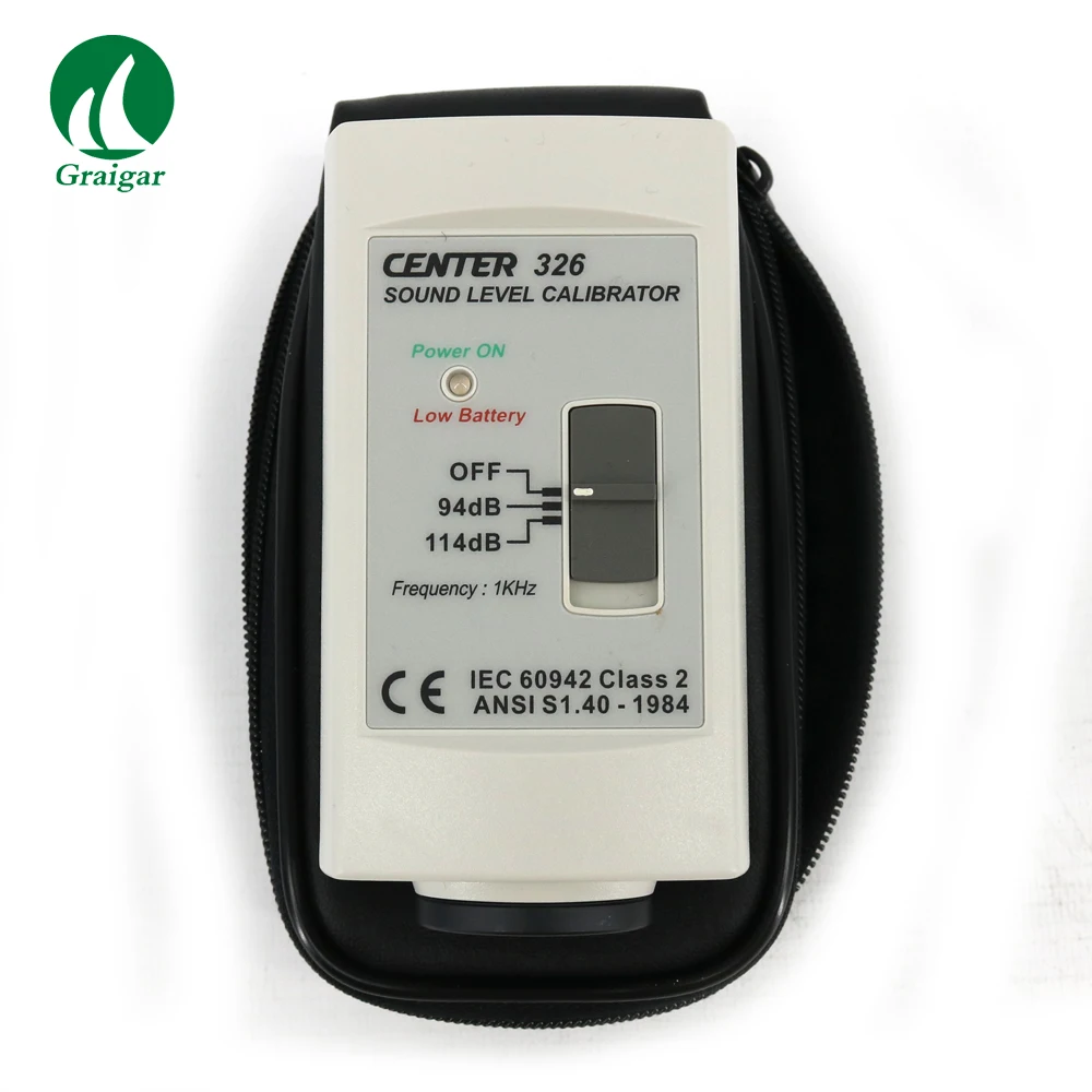 

CENTER-326 Professional Sound Level Calibrator for Sound Level Meter 94dB/114dB