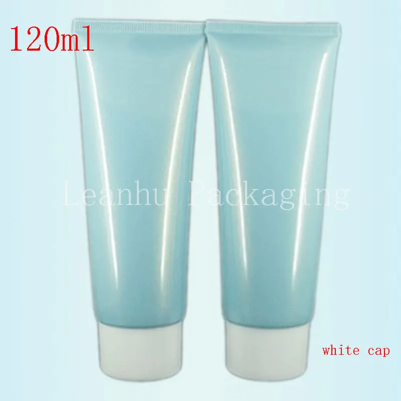 120g Empty Blue Cosmetics Squeeze Tube 120cc Cleansing Cream/ Hand ...