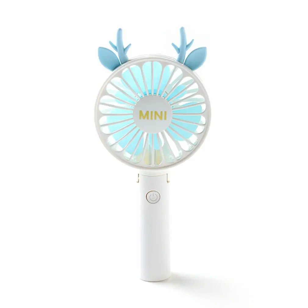 

Mini electric fan usb rechargeable student dormitory hand-held portable folding Summer Cooler Fan