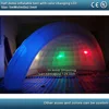 5m LED lighting inflatable half dome tent inflatable bar inflatable wedding party igloo tent marquee with color changing LED 2