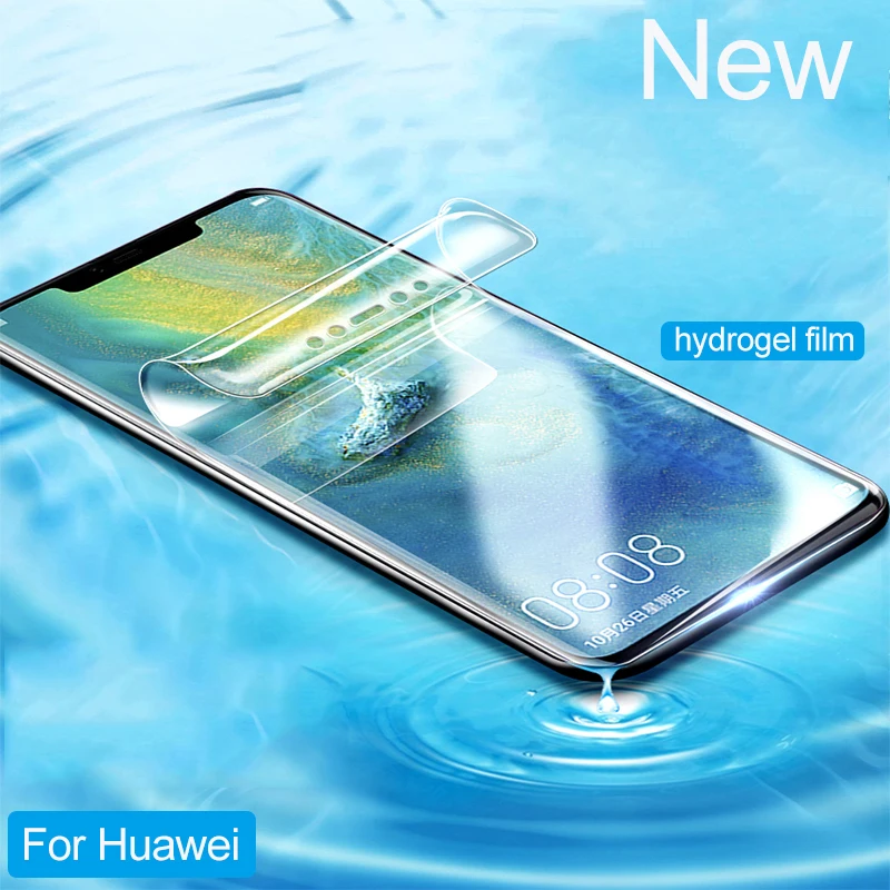 30D Гидрогелевая защитная пленка на huawei mate 20 Lite Pro P20 lite pro Защитная для экрана 10 не
