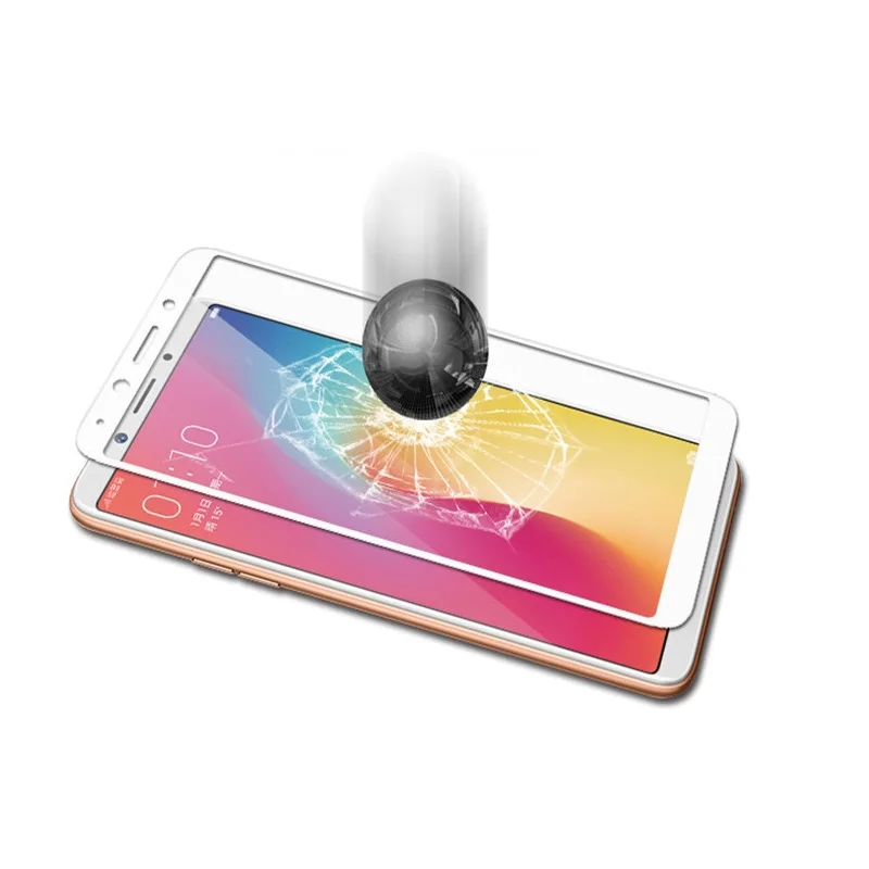 Полное покрытие из закаленного стекла для oppo F5 youth F5youth F 5 Защитная пленка экрана