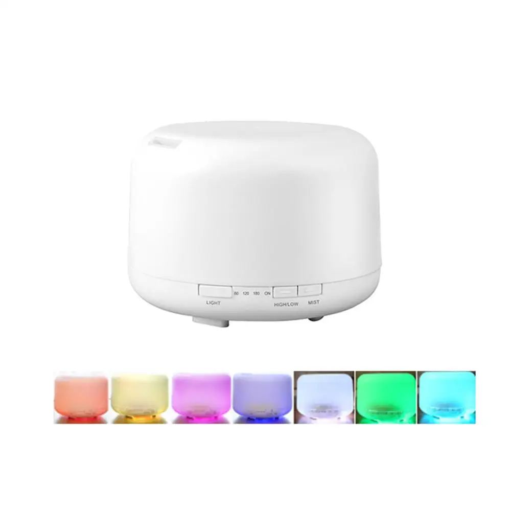 

600ml Air Aroma Humidifier 7 Color Change LED Light Electric Diffuser Purifier