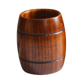 

Japanese Wooden Anti-scald Barrel Beer Cup Tea Drinking Cup Drinkware Home Decor