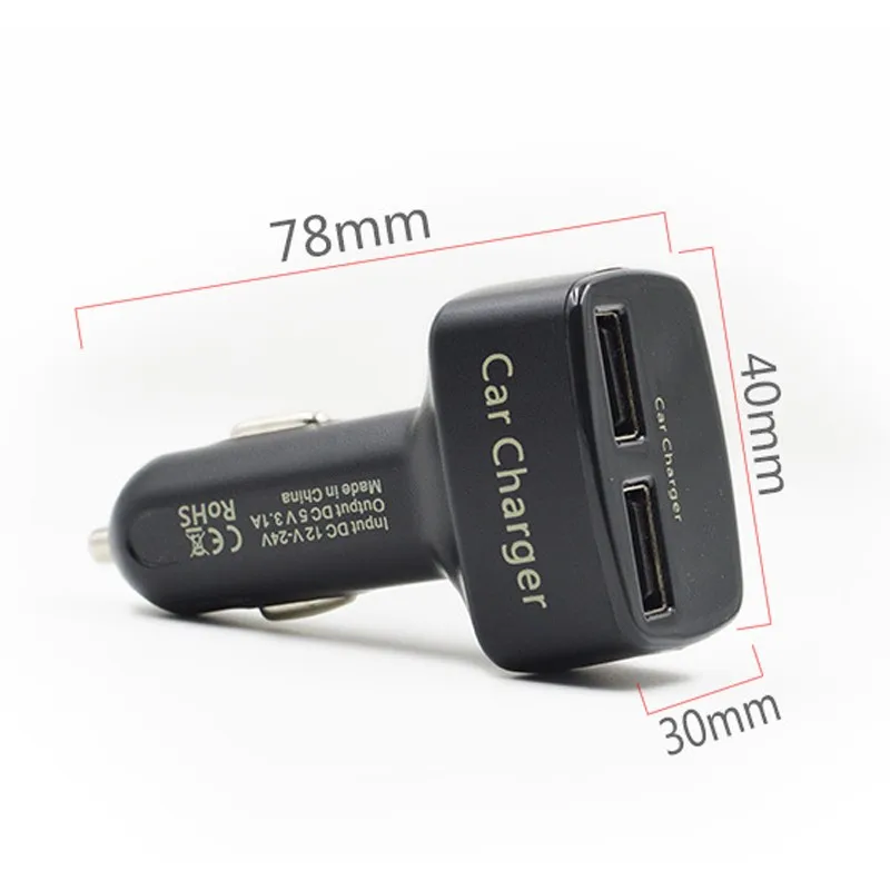 Многофункциональный двойной зарядное устройство USB 3.1A