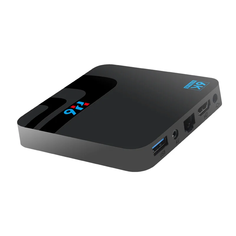 H6 Android 9,0 Smart tv Box 6K Ultra HD2.0 sim-карта USB3.0 2G16G/4G32G четырехъядерный медиа 2,4G wifi Bluetooth H.265 смарт-медиа