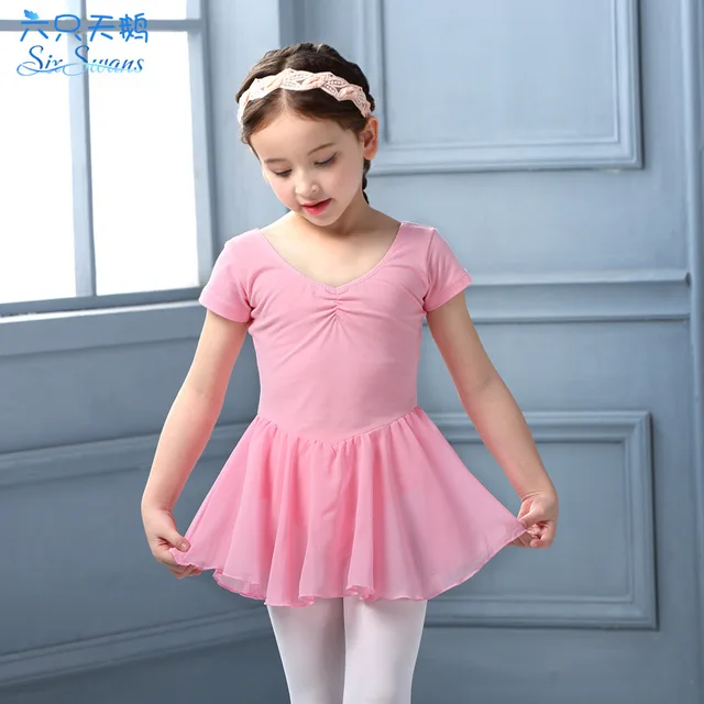 Children Dance Clothing Summer Girls Ballet Dancing Clothes Kids Dance