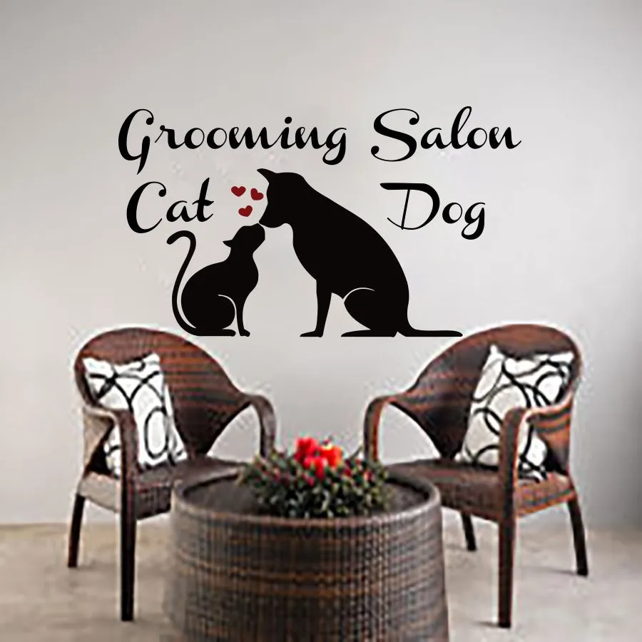 Grooming-Salon-Vinyl-Wall-Decal-Pet-Salon-Dog-Cat-Vet-Clinic-Art-Wall-Sticker-Pet-Shop