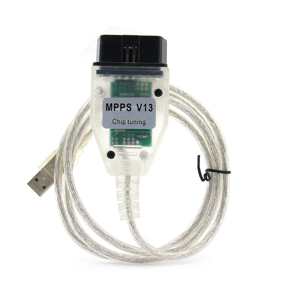MPPS V13.02 ЭБУ чип диагностический кабель SMPS CAN мигающий указатель ЭБУ чип-тюнинг OBD2 профессиональный инструмент диагностики автомобиля Авто сканер