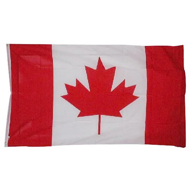 1pcs canadian flag canada maple leaf banner polyester outdoor flags
