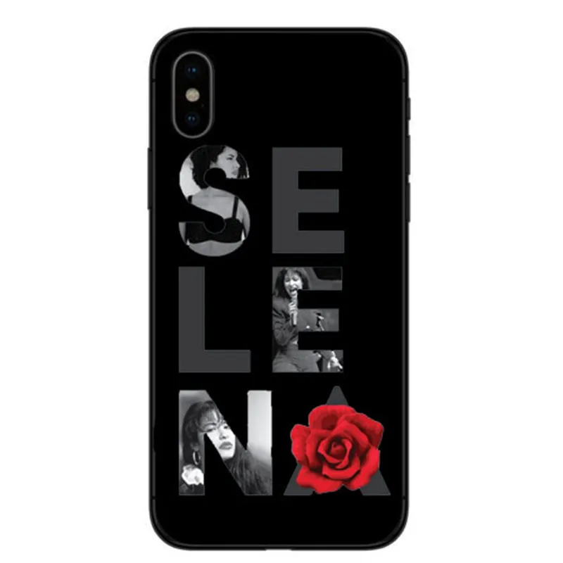 Топ латинский художник '90s Selena quintanilla Cliente Alta Qualidade чехол для телефона для iPhone 5 8 7 6 Plus 5 XR X XS MAX Coque - Цвет: TPU