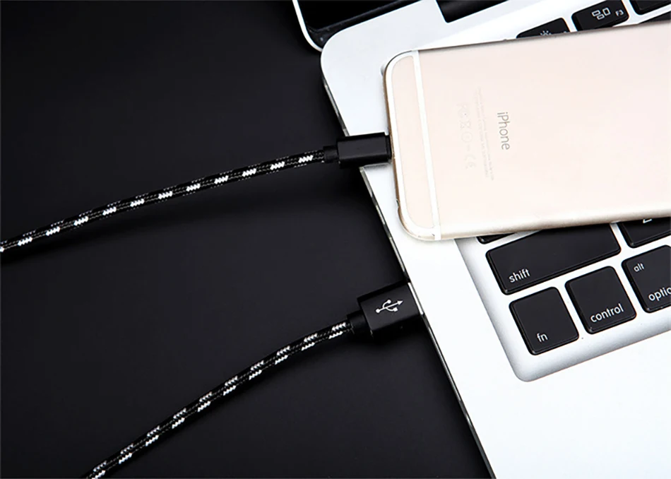  Nylon USB Charge Cable Fast Charging 8 Pin For iPhone X 8 7 6 6S 5 5s Se Plus For iPad Mini Lighting Charger Cables 1M 2M (16)