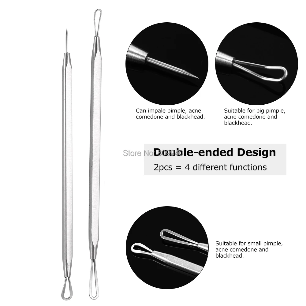 5Pcs-set-Blackhead-Remover-Kit-Double-ended-Facial-Pimple-Acne-Needle-Curved-Clip-Hooked-Comedone-Tweezer (4)