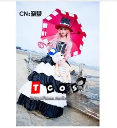 2018 горячие аниме! ONE PIECE Принцесса Мононоке Перона платье косплей костюм для женщин Хэллоуин Бесплатная доставка
