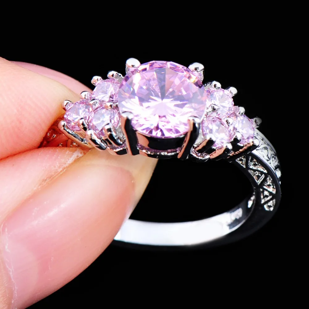 Shire Diamond Wedding Bands Isdiamonds Pink Topaz Wedding Ring Best 2017