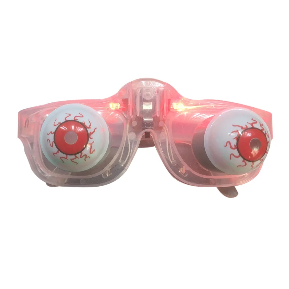 Gag Joke Slinky Glasses Disguise LED Drooping Eyes Spring Glasses