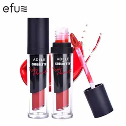 Водостойкий блеск для губ стойкий питательный 6 цветов жидкая помада 3,2 г красота губы макияж бренд EFU # C21802