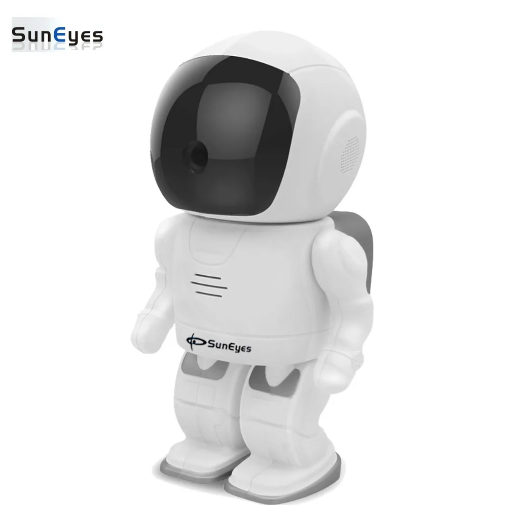 

SunEyes SP-S1805W Wifi IP Camera Robot 1080P 2.0MP Full HD Wireless Pan/Tilt Rotation IR Night Two Way Audio