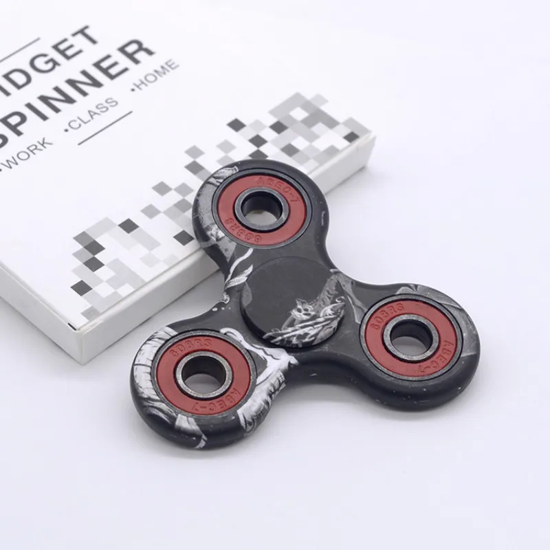 

ABS Plastic Finger Spinner Fidget CUBE EDC Hand Spinner For Autism and ADHD Relief Focus Anxiety Stress Gift Toys B0108