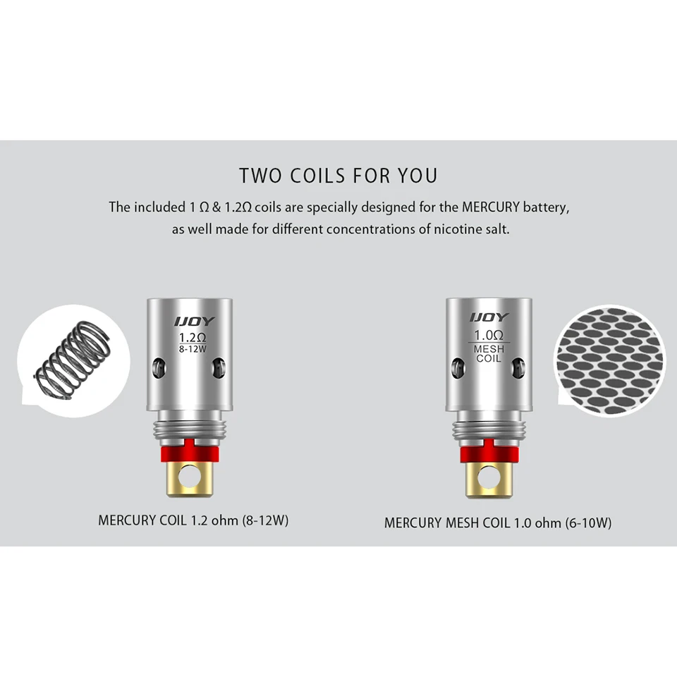 New Original IJOY Mercury Resin Starter Kit 1100mAh battery 2ml Tank 1.0ohm Mesh coil MTL Ecig Vape Kit VS Shogun UnivDrag 2 (17)