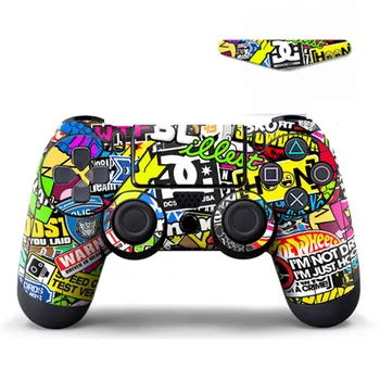 

Decal Stickers For Sony PlayStation4 Controller LED Light Bar Sticker Skin For PS4 Slim Pro Stickers Controllers Game Accessory