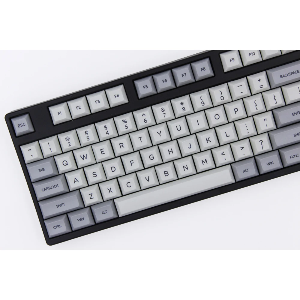 MP DSA гранитная Кепка английская версия 108 клавиш PBT keycap с сублимированной краской для механической игровой клавиатуры