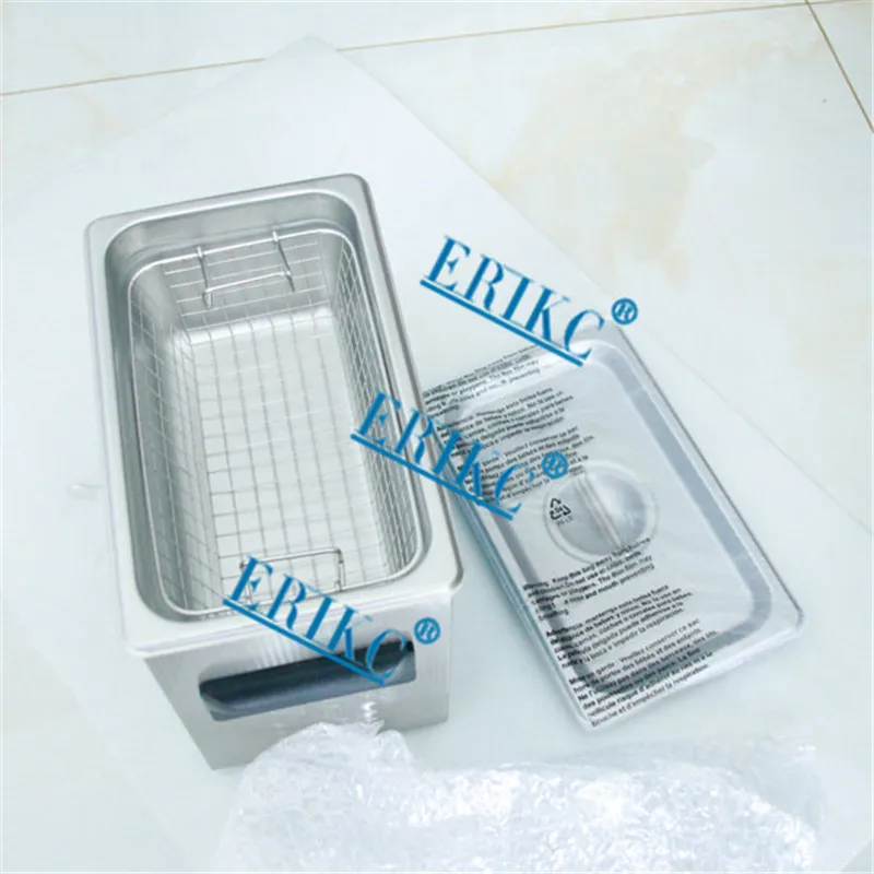 US $165.00 ERIKC Heater Ultrasonic Cleaner 110V 6l Wash Machine Ultrasonic Bath Common Rail Auot Fuel Injector E1024048