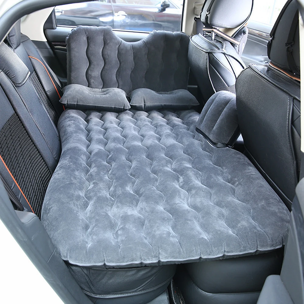 

Outdoor Camping Travel Bed Moisture-proof Pad Car MPV SUV Car Back Seat Cover auto Travel Mattress Air Inflatable Bed with pump