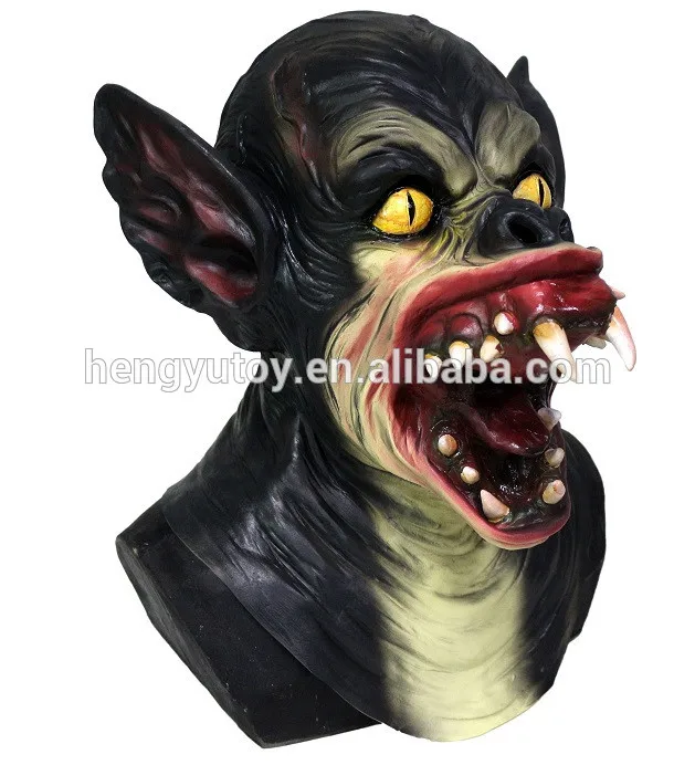 

High Quality Devil Horror bloodcurdling Halloween Mask Newest Latex Rubber vampire bat Mask