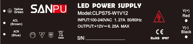 CLPS75-12V 