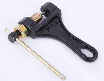 

by DHL 200pcs 420-530 Motorcycle Riveter Chain Breaker Removal Drive Splitter Tool Universal For Honda Kawasaki Car Styling