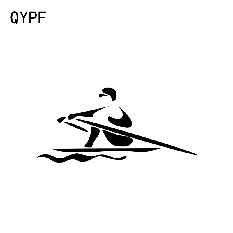 QYPF 15 8*7 5 см интересные Декорации для гребли виниловые аксессуары автомобиля