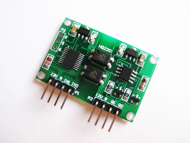 

0-5v voltage signal isolation transmitter module to convert two-channel linear