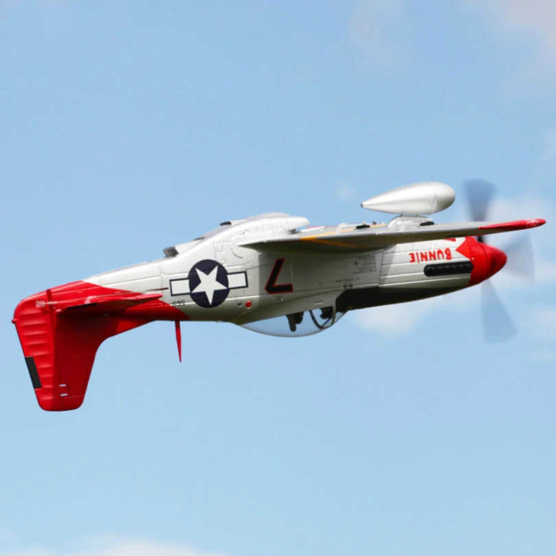 Fms 1700mm 1.7m p51 P 51 mmmustang Red tail 6ch 6s、フラップ付き格納式pnp rc airplane  warbirdモデル趣味飛行機avion|ラジコン 飛行機| - AliExpress