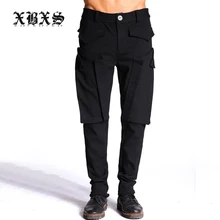 M-3XL новая мужская одежда мода DJ bigbang ds стилист Индивидуальность Индивидуальные повседневные брюки плюс размер певица костюмы